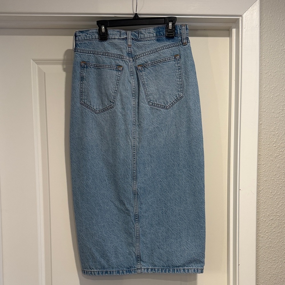 Abercrombie Denim Midi Skirt - Picture 4 of 5